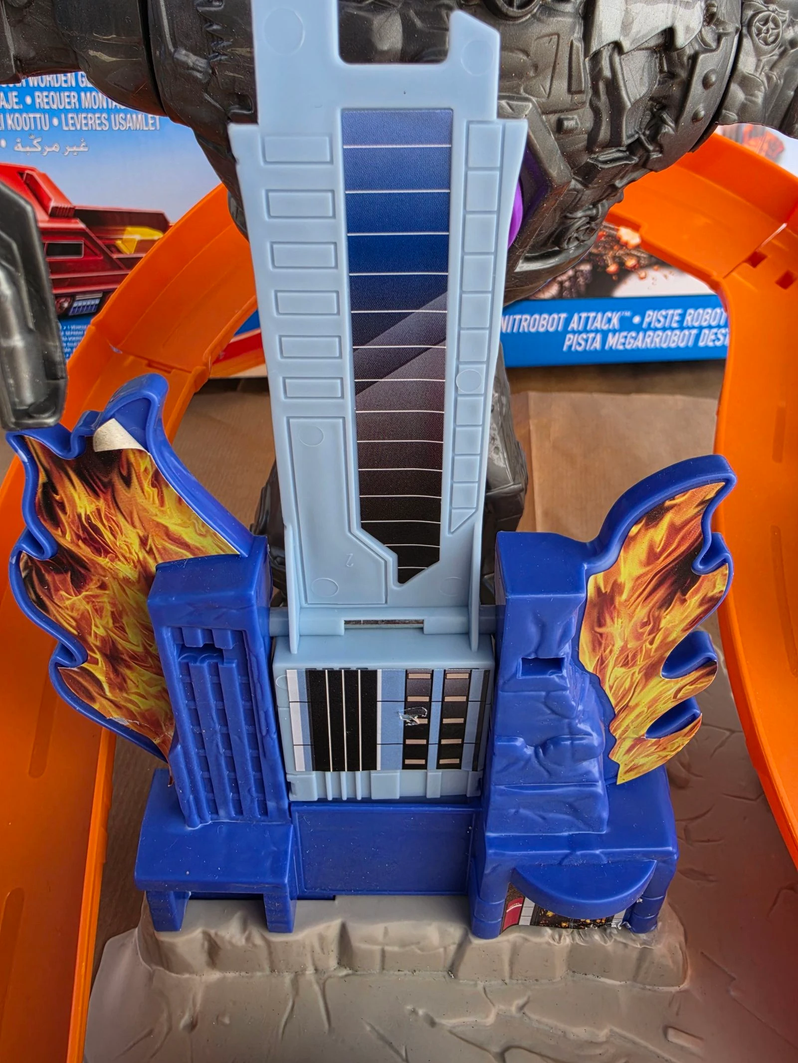 Pista Hot Wheels Nitobot Attack (Megarobot Destructor) – photo 7